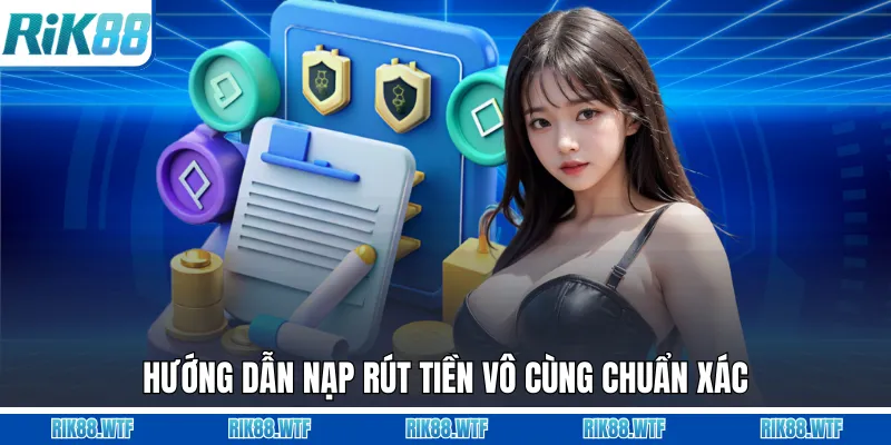 Hướng dẫn nạp rút tiền vô cùng chuẩn xác